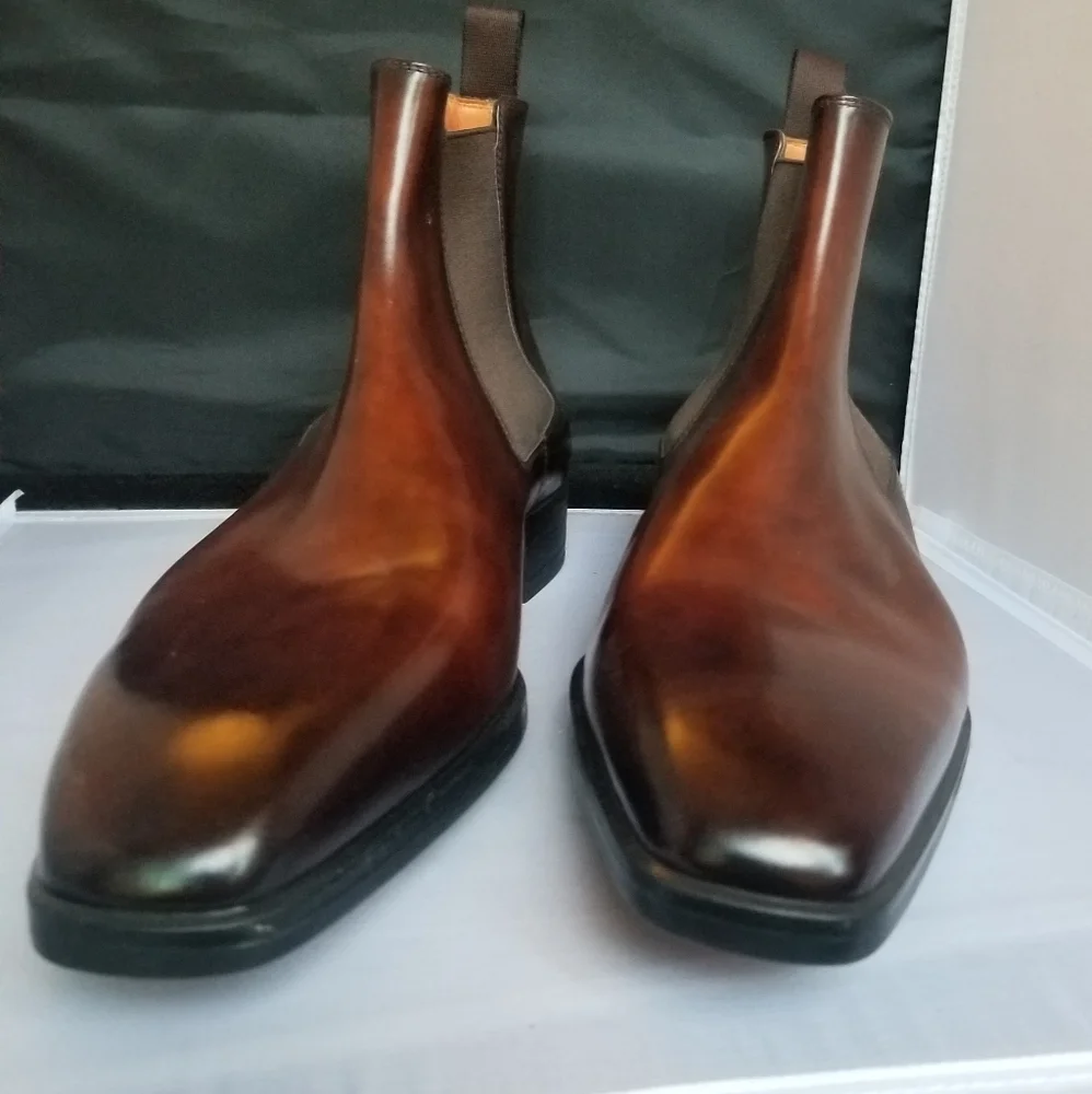 New Santoni Chelsea Boots - Picture 3 of 10